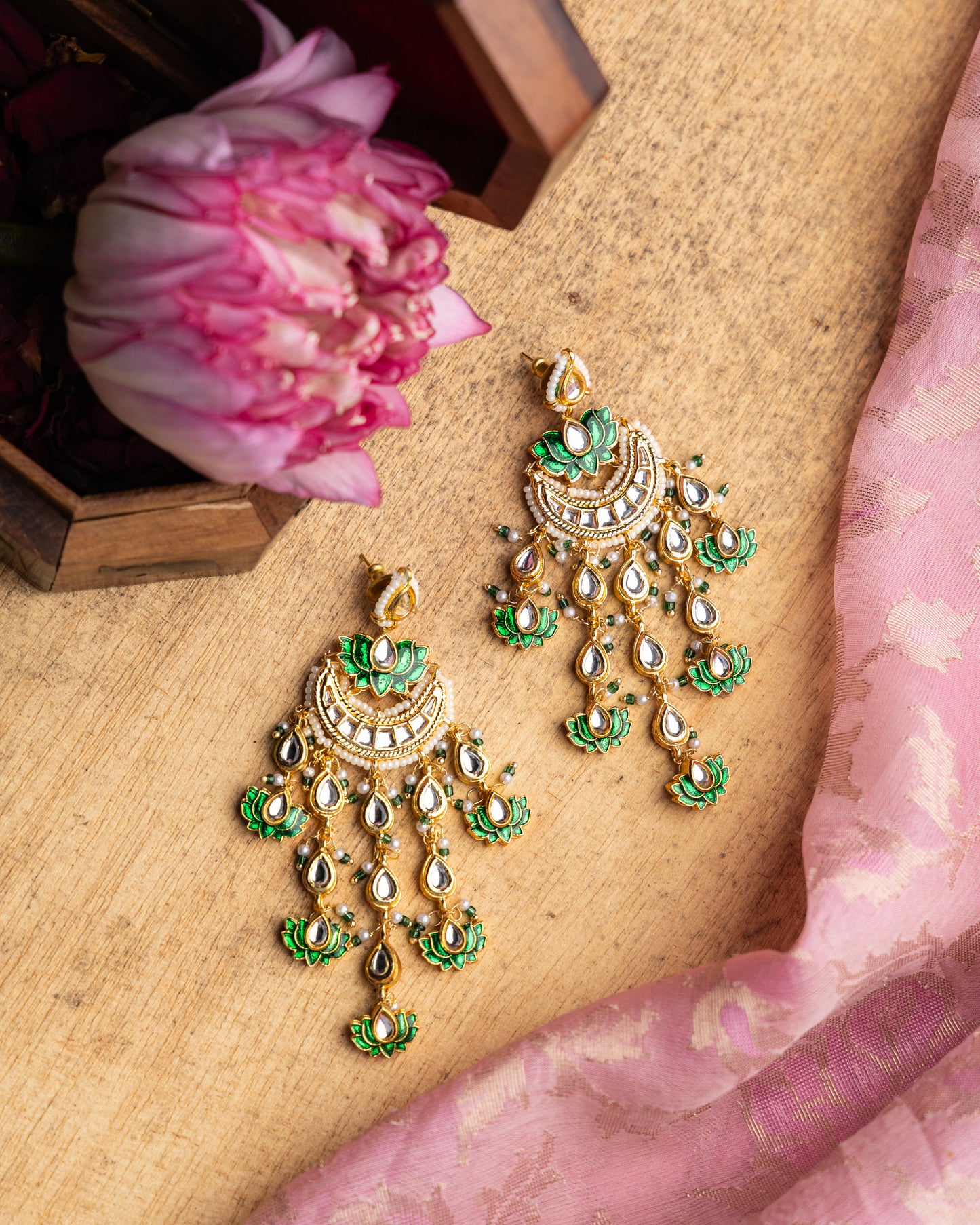 Amrit Kamal Earrings