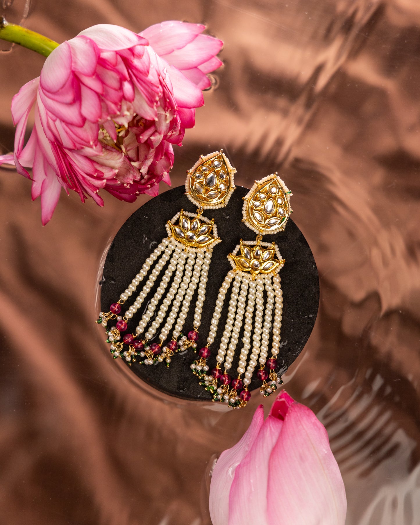 Pushp Moti Earrings