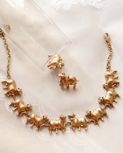 Nandi Choker Set