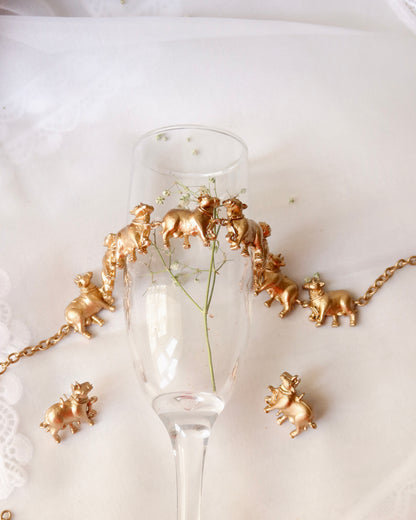 Nandi Choker Set