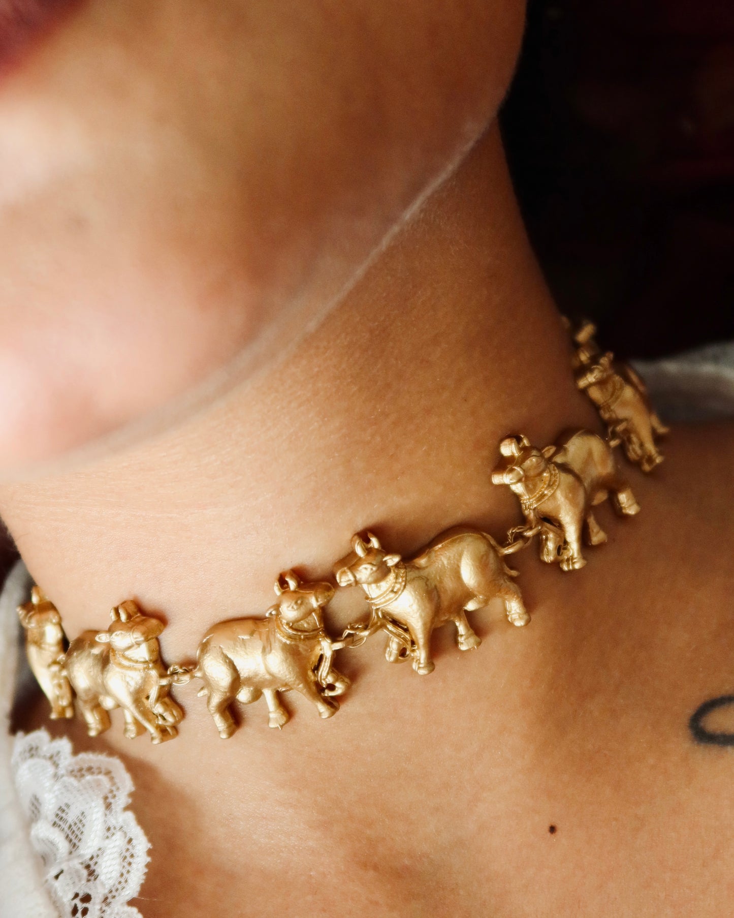 Nandi Choker Set