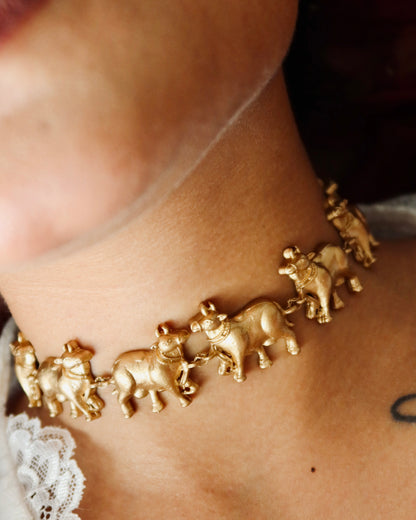 Nandi Choker Set